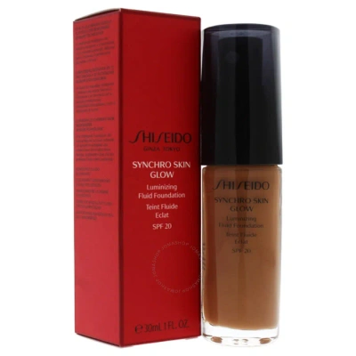 Shiseido Synchro Skin Glow Luminizing Fluid Foundation Spf 20 - # 06 Golden By  For Women - 1 oz Foun