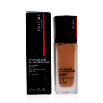 Shiseido / Synchro Skin Self -refreshing Foundation (440) Amber 1.0 oz (30 Ml) In White