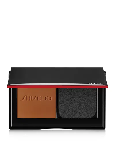 Shiseido Synchro Skin Self-refreshing Custom Finish Powder Foundation In Copper (deep Tan With Reddish Undertones