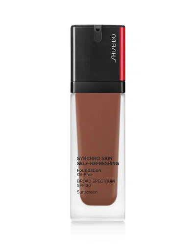 Shiseido Synchro Skin Self-refreshing Foundation In Mahogany