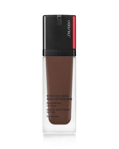 Shiseido Synchro Skin Self-refreshing Foundation In Obsidian