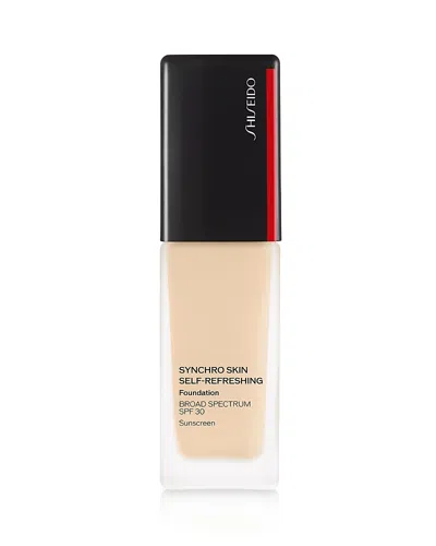 Shiseido Synchro Skin Self Refreshing Foundation Spf 30 In White