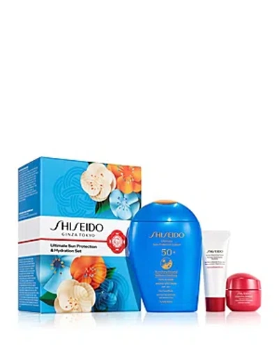Shiseido Ultimate Sun Protection & Hydration Gift Set ($69 Value) In White