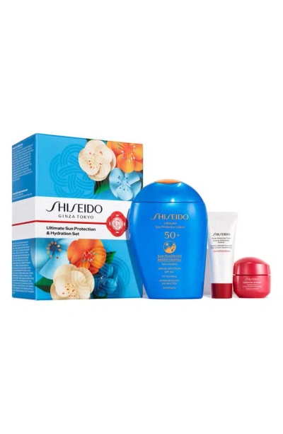 Shiseido Ultimate Sun Protection & Hydration Set In Multi