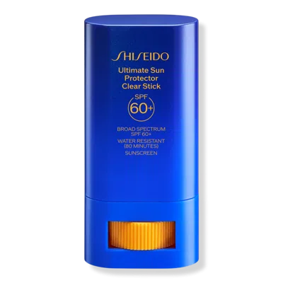 Shiseido Ultimate Sun Protector Clear Stick Spf 60+ - 0.7 oz