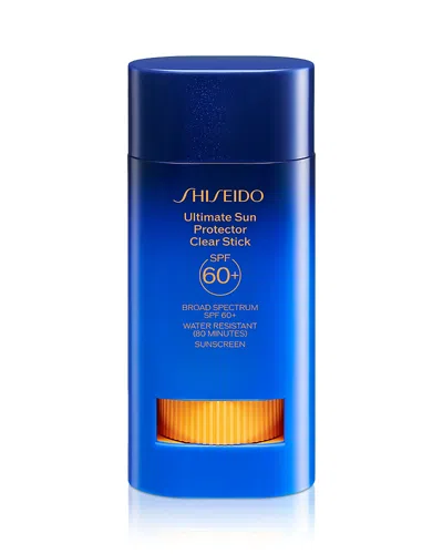 Shiseido Ultimate Sun Protector Clear Stick In Blue