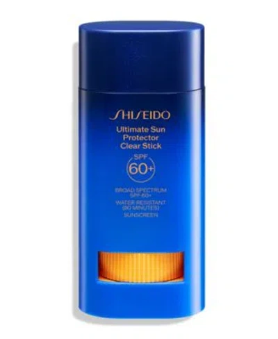 Shiseido Ultimate Sun Protector Clear Stick In Blue