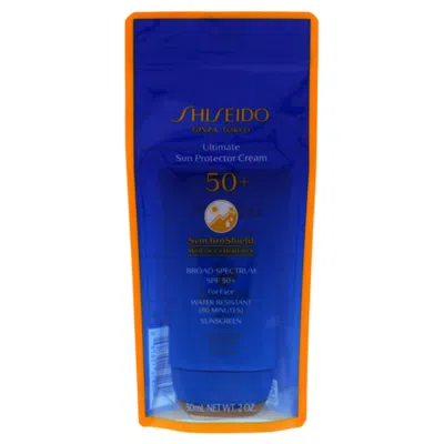 Shiseido Ultimate Sun Protector Cream Spf 50 By  For Unisex - 2 oz Sunscreen In Beige