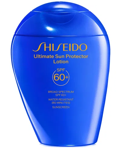 Shiseido Ultimate Sun Protector Lotion Spf 60+, 150 ml In No Color