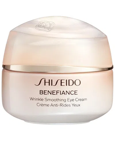 Shiseido Unisex 0.51oz Benefiance Wrinkle Smoothing Eye Cream In White