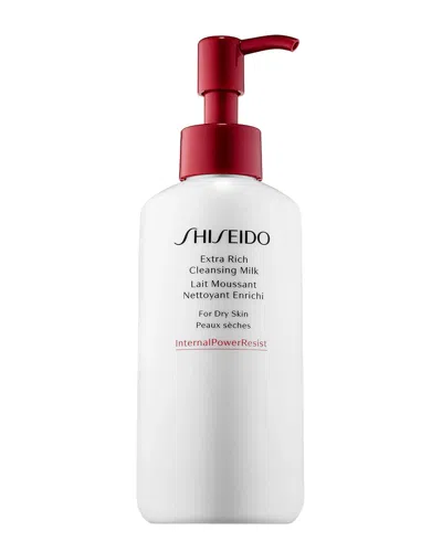 Shiseido Unisex 4.2oz Extra Rich Cleansing Milk Dry Skin In White