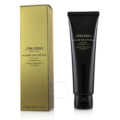 Shiseido Unisex Future Solution Lx Extra Rich Cleansing Foam 4.7 oz Skin Care 729238139183 In White