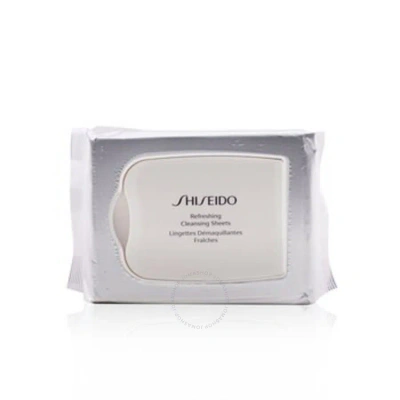 Shiseido Unisex Refreshing Cleansing Sheet 30pc Wipes Bath & Body 729238141698 In White