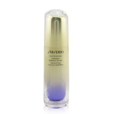 Shiseido Unisex Vital Perfection Liftdefine Radiance Serum 1.3 oz Skin Care 768614168713 In Botanical / Green / Rose