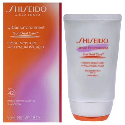 Shiseido Urban Environment Fresh Moisture Sunscreen Spf 42 By  For Unisex - 1.8 oz Sunscreen In Multi