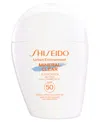 Shiseido Urban Environment Mineral Clear Sunscreen Spf 50 In Transparent