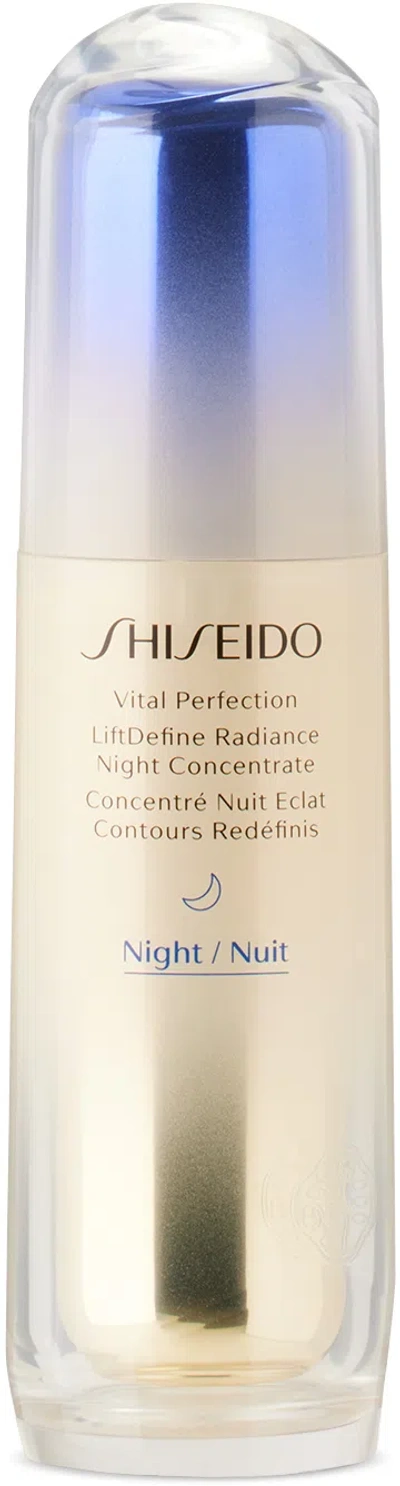 Shiseido Vital Perfection Liftdefine Radiance Night Concentrate, 40 ml In N/a