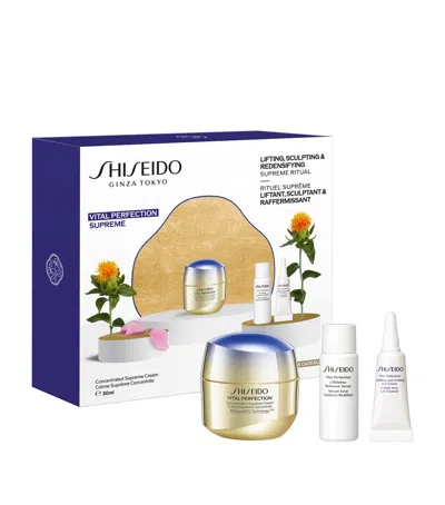 Shiseido Vital Perfection Supreme Starter Kit In White
