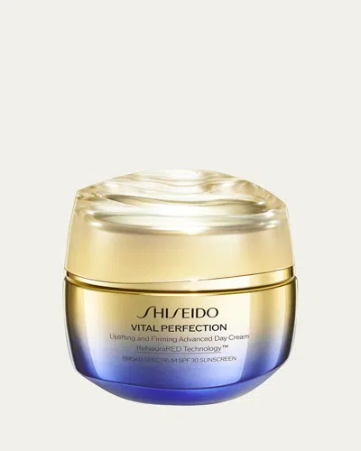 Shiseido Vital Perfection Uplifting & Firming Advanced Day Cream In Transparent