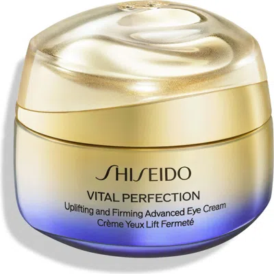 Shiseido Vital Perfection Uplifting & Firming Advanced Eye Cream In Transparent