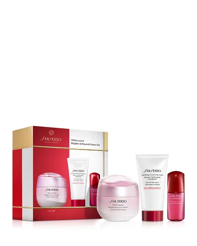 SHISEIDO WHITE LUCENT BRIGHTEN & NOURISH CREAM SET ($117 VALUE)