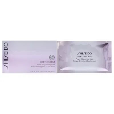 Shiseido White Lucent Power Brightening Mask By  For Unisex - 6 X 0.91 oz Mask