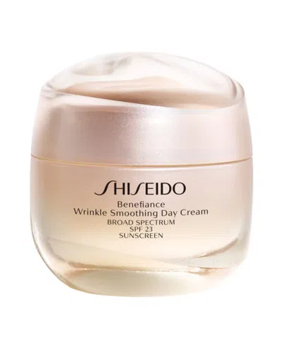 Shiseido Women's 1.7oz Benefiance Wrinkle Smoothing Day Cream Spf 23 In Transparent