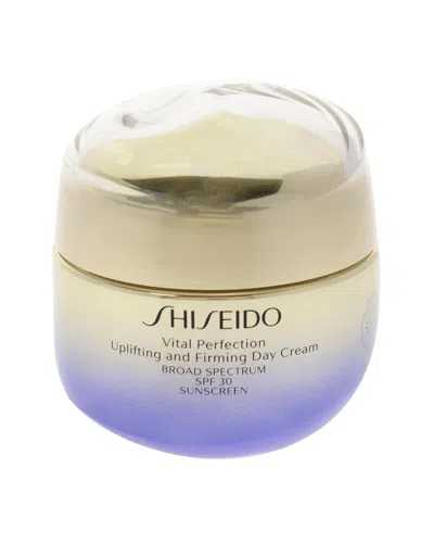 Shiseido Women's 1.7oz Vital Perfection Uplifting And Firming Cream Spf 30 In Blue