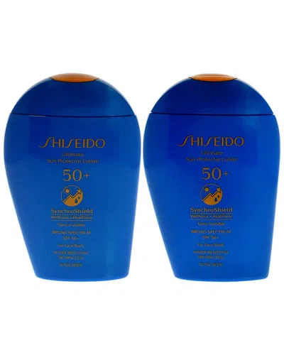 Shiseido Women's 2 X 5oz Ultimate Sun Protector Lotion Spf 50 Plus Duo