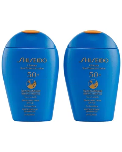 Shiseido Women's 5oz Ultimate Sun Protector Lotion Spf 50 Plus Duo In Transparent