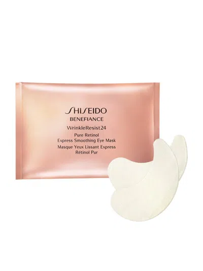 Shiseido Women's Benefiance Wrinkle Resist 24 Pure Retinol Express Smoothing Eye Mask
