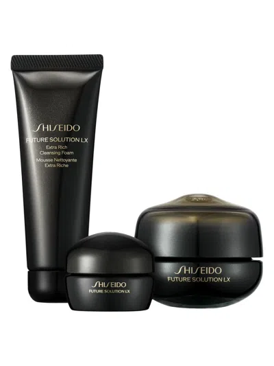 Shiseido Women's Future Solution Lx 3-piece Skincare Gift Set