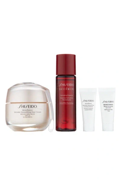 Shiseido Wrinkle Smoothing Day-to-night Set (limited Edition) $130 Value In White