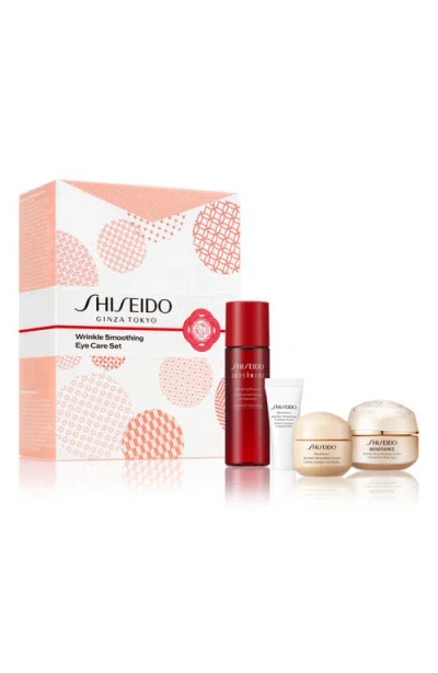 Shiseido Wrinkle Smoothing Eye Care Set In No Color