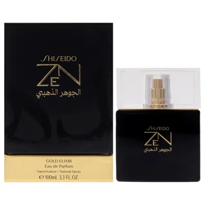 Shiseido Zen Gold Elixir By  For Women - 3.3 oz Edp Spray In White