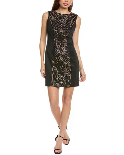 Sho By Tadashi Shoji Sequin Mini Dress In Black