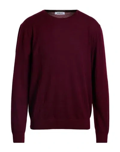 Shockly Man Sweater Burgundy Size 44 Cotton