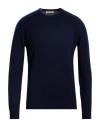 Shockly Man Sweater Midnight Blue Size 42 Acrylic, Wool, Nylon, Polyester