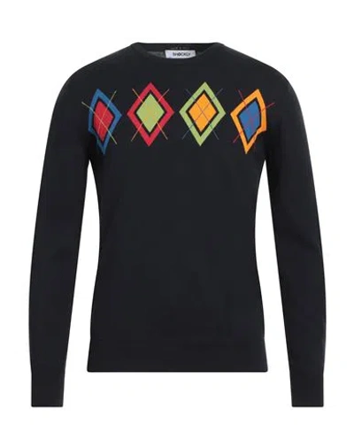Shockly Man Sweater Midnight Blue Size 44 Cotton, Cashmere