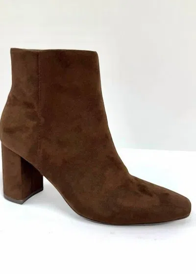 Shoe La La Women's Roxy Bootie In Chocolate Brown