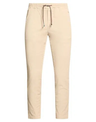 Shoe® Shoe Man Pants Beige Size M Cotton, Elastane In Neutral