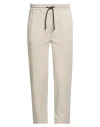 Shoe® Shoe Man Pants Beige Size S Cotton, Elastane