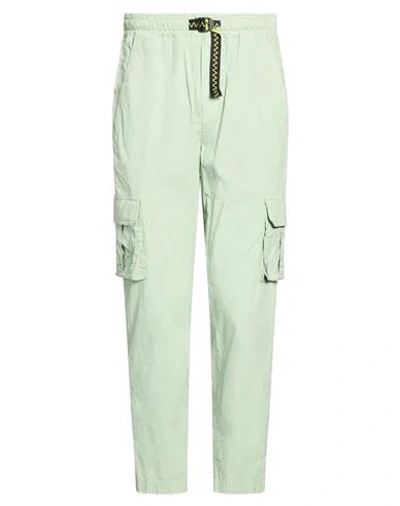 Shoe® Shoe Man Pants Light Green Size M Cotton, Elastane