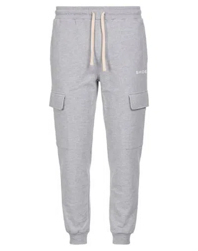 Shoe® Shoe Man Pants Light Grey Size M Cotton In Multi
