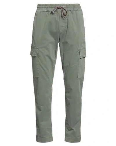 Shoe® Shoe Man Pants Military Green Size S Cotton, Elastane