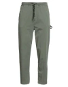 Shoe® Shoe Man Pants Military Green Size Xl Cotton, Elastane