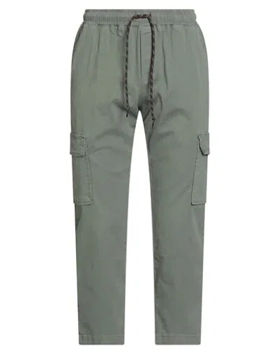 Shoe® Shoe Man Pants Military Green Size Xl Cotton, Elastane In Gray