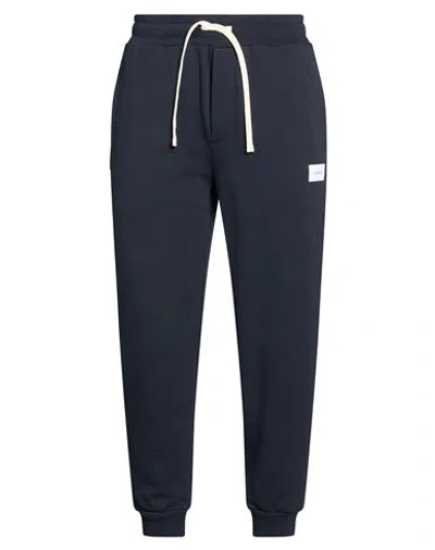 Shoe® Shoe Man Pants Navy Size M Cotton In Blue