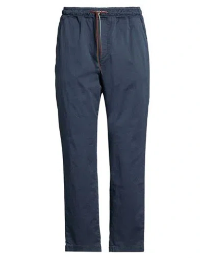 Shoe® Shoe Man Pants Navy Size Xl Cotton, Elastane