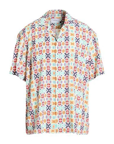Shoe® Shoe Man Shirt Sky Blue Size Xl Viscose In Multi